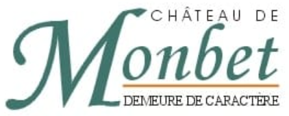 Logo Château de Monbet Salle de réception Saint-lon-les-Mines Landes