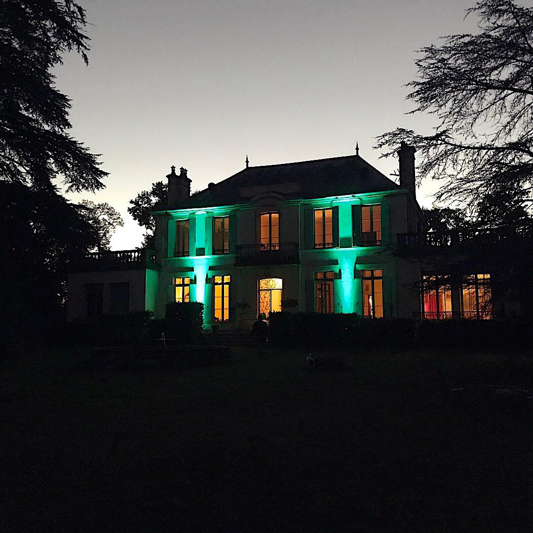 Lumières espace dîner et extérieur