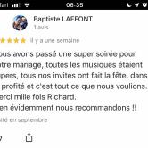 Posté par Baptiste sur notre fiche Google - Avis sur Airus Sound