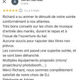 Posté par Adrien sur notre fiche Google - Avis sur Airus Sound