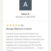 Posté par Adrien sur Mariage.net - Avis sur Airus Sound