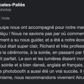 Posté par Sandra sur notre fiche Google - Avis sur Airus Sound Landes